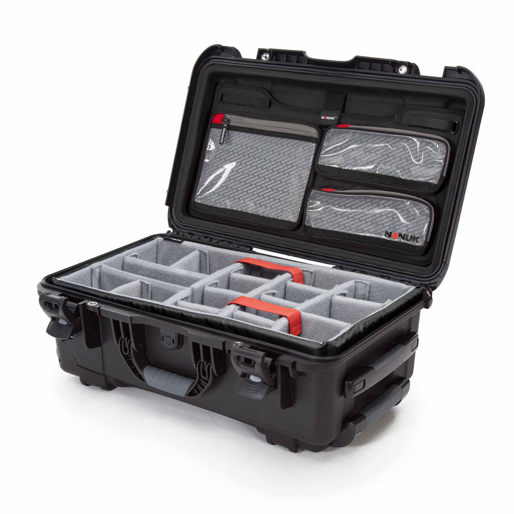 JBLK cartridge keeper GK-10 10個収納ケース Nanuk 935 Wheeled Hard Case with Padded Dividers Insert & Lid