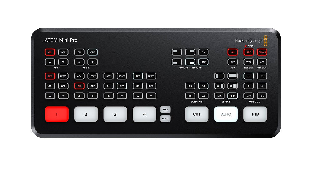 ほぼ新品・附属品全て有 Blackmagic Design ATEM Mini Blackmagic Design ATEM Mini Pro – Gosselinphoto