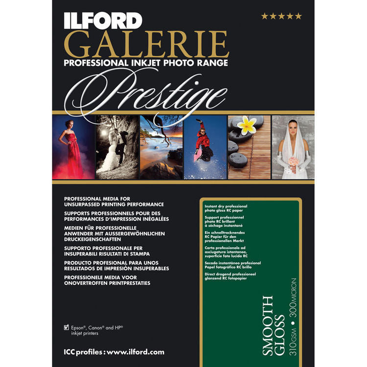 Papier Prestige Smooth Gloss 8.5x11po (100 Feuilles)