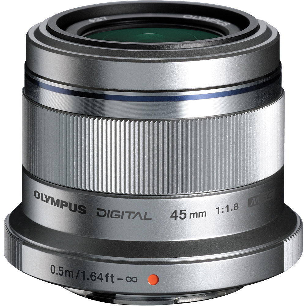 M.Zuiko 45mm f/1.8 (Argent)