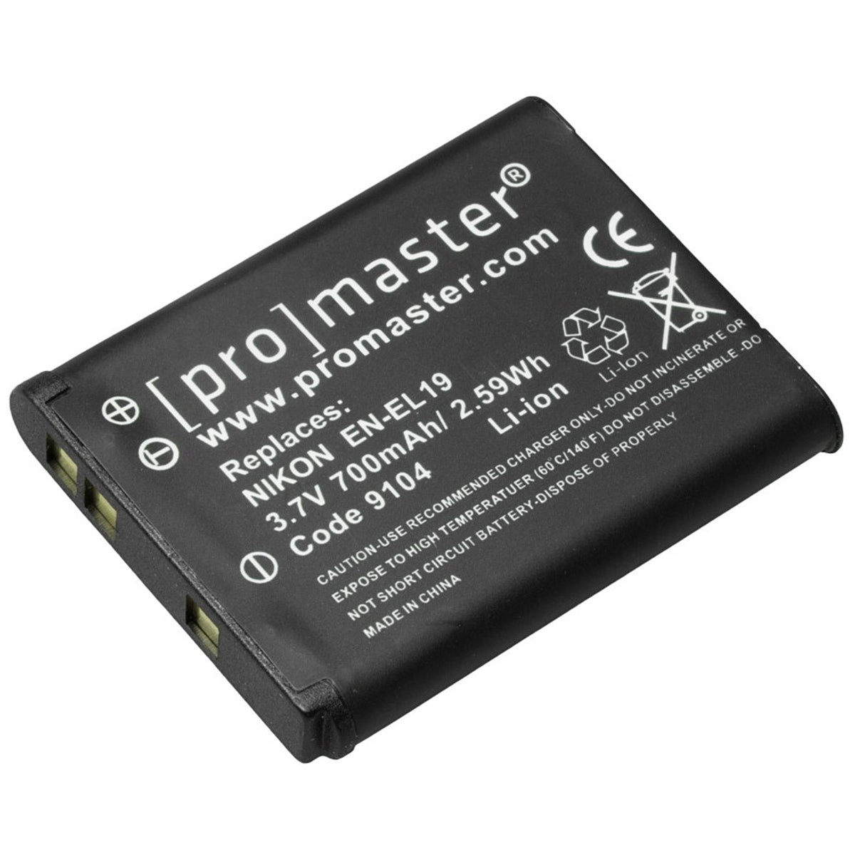 Pile EN-EL19 pour Nikon