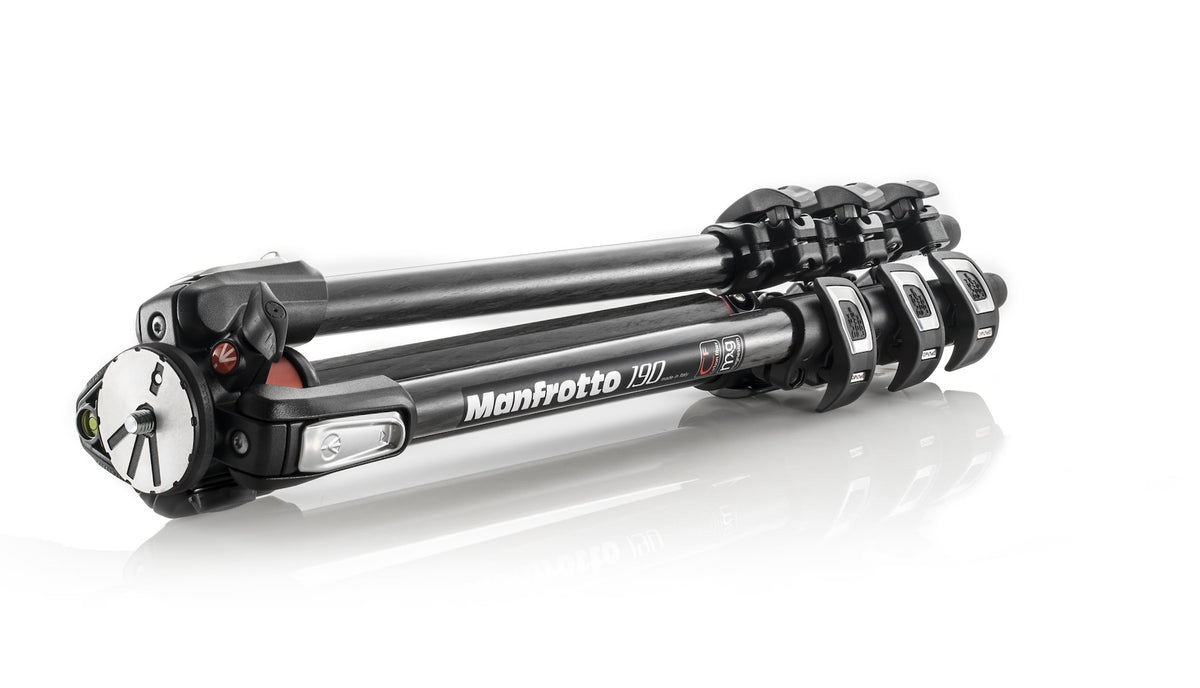 MT190CXPRO4 Carbon Fiber Tripod with Horizontal Column