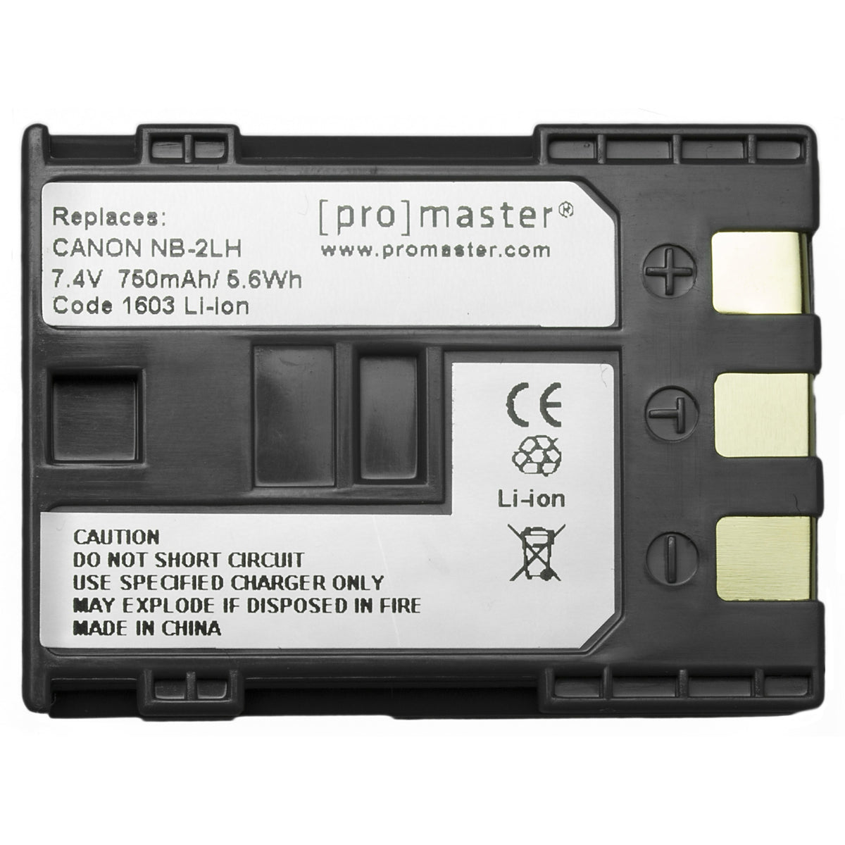 ProMaster Pile NB-2LH pour Canon