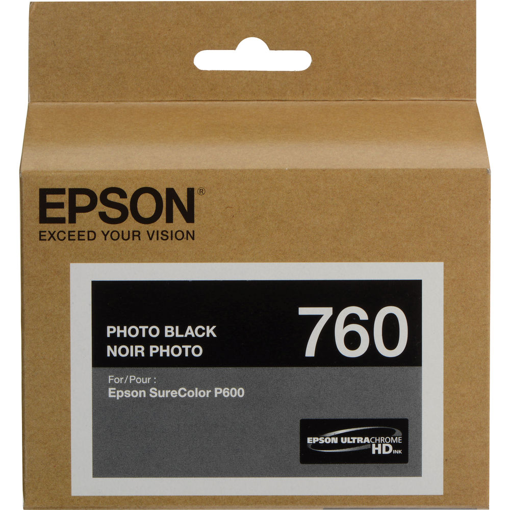 Cartouche d’Encre UltraChrome HD 760 Noir Photo