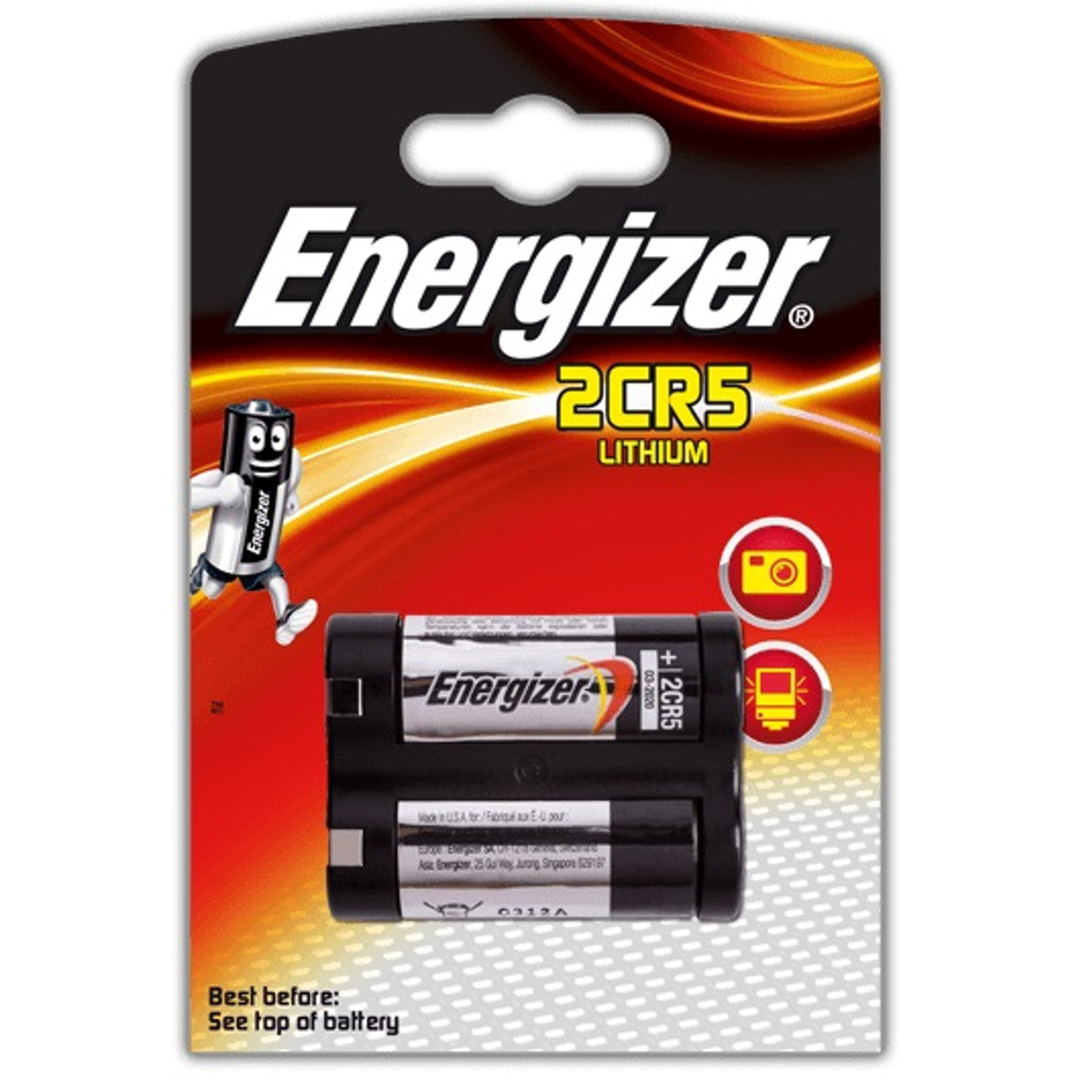 Energizer Lithium 2CR5 6V