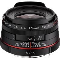 HD DA 15mm f/4 ED AL Limited (Noir)