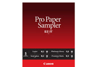Ensemble d'Échantillons de Papier Pro 8.5x11po (20 Feuilles)