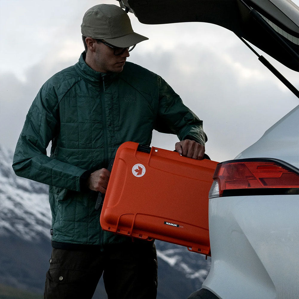 Valise Rigide à roulettes Nanuk 935 avec Séparateurs rembourrés (Noir)