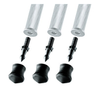 Pieds en Caoutchouc et Pointes Courtes 30mm GSF30S (Paquet de 3)