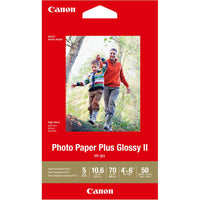 Papier Photo Plus Glacé II 4x6po (50 Feuilles)