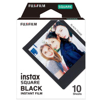 Instax Square Black Instant Film (10 Sheets)