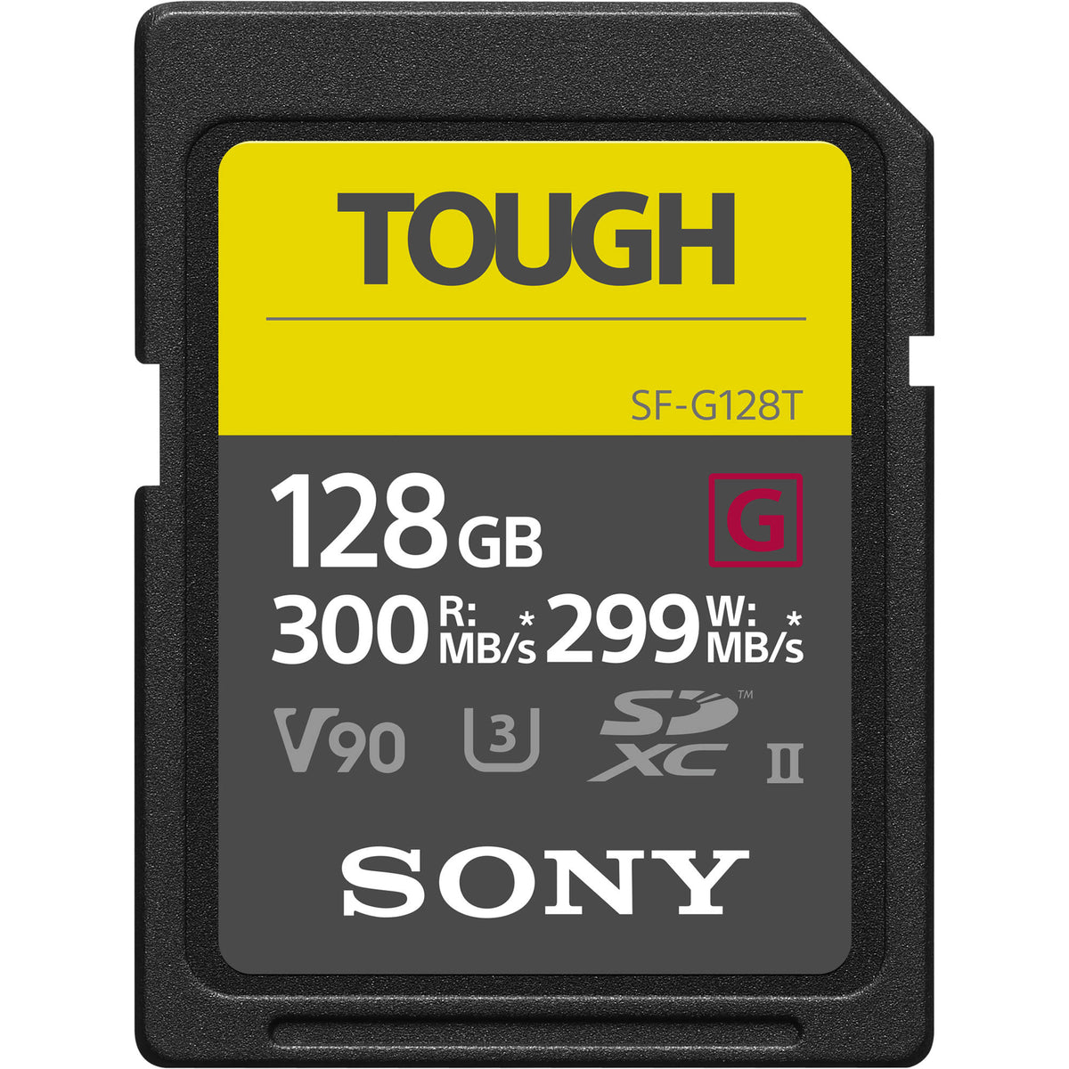 SF-G TOUGH Series V90 UHS-II SDXC Memory Card 128GB