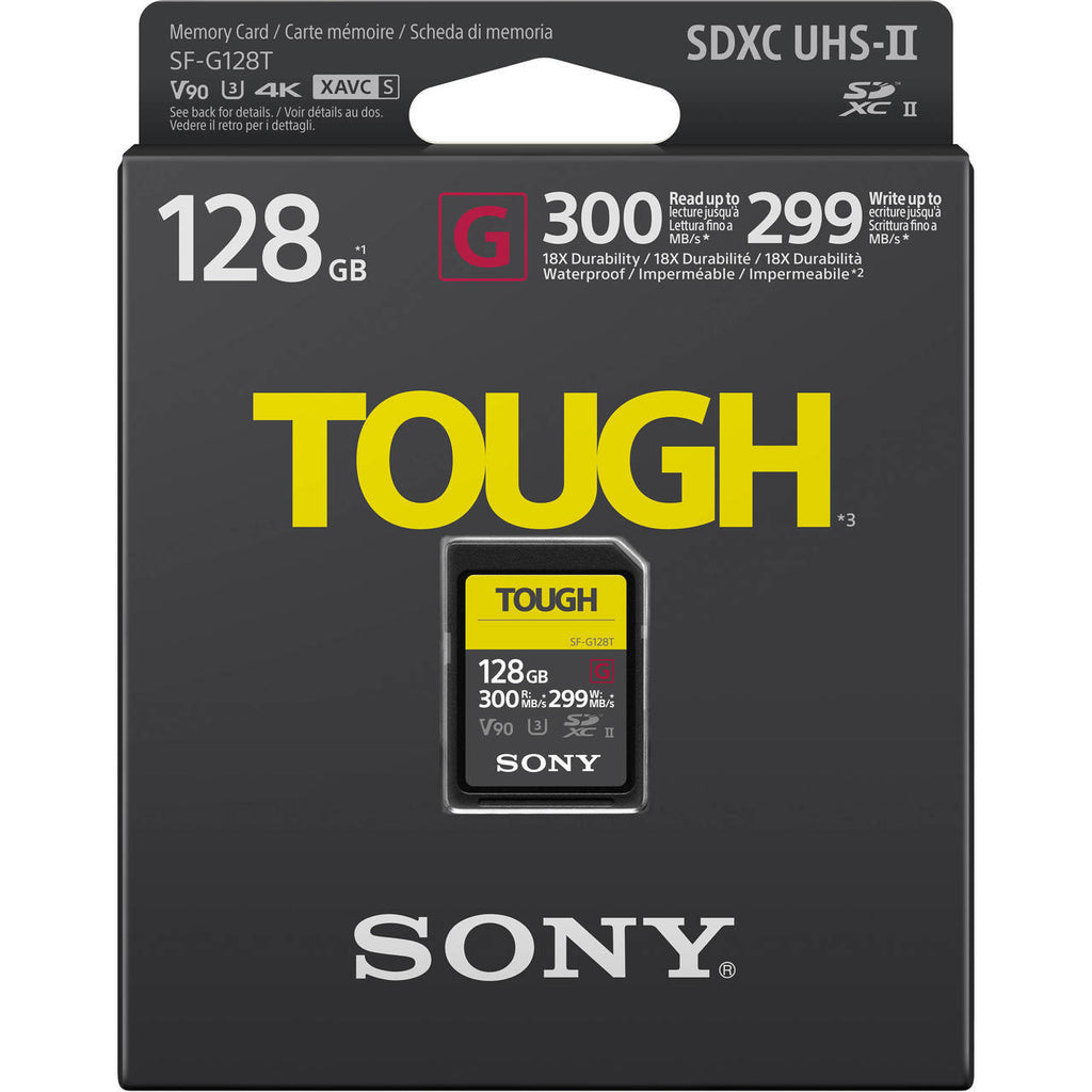 SF-G TOUGH Series V90 UHS-II SDXC Memory Card 128GB