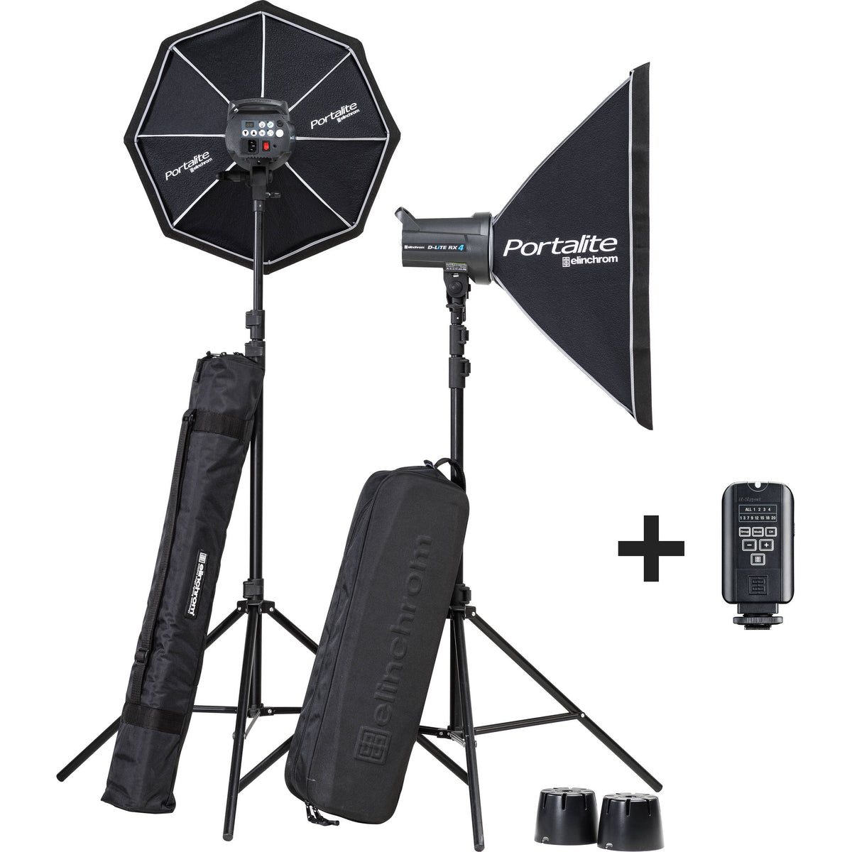 D-Lite RX 4/4 Softbox To Go Set with EL-Skyport Transmitter Plus