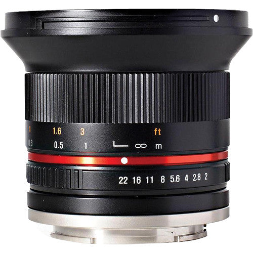 12mm f/2 NCS CS for Fujifilm X (Black)
