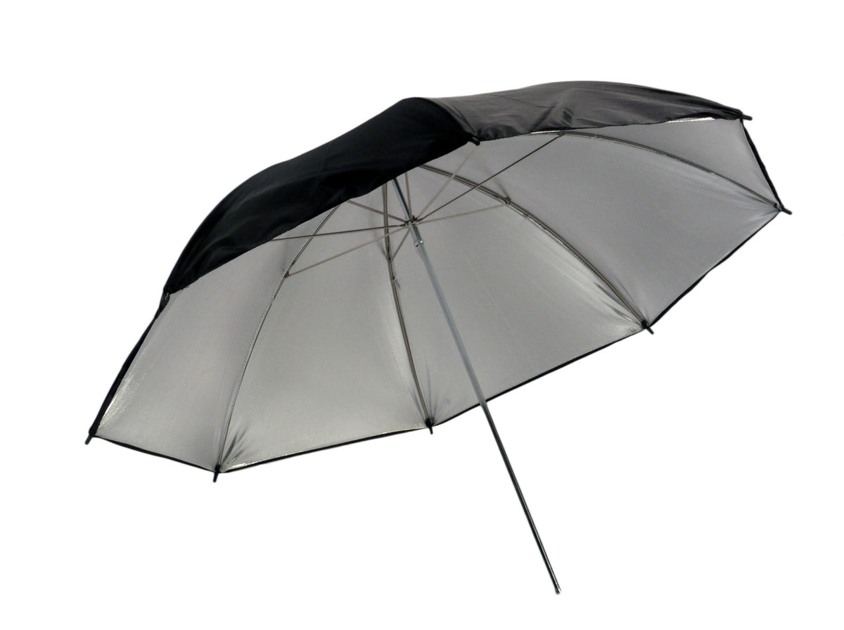 Parapluie Série Professionnelle 45po (Noir/Argent)