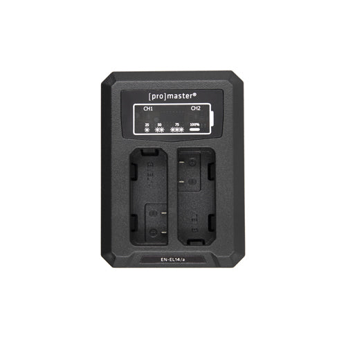 Dual Charger USB for Nikon EN-EL14