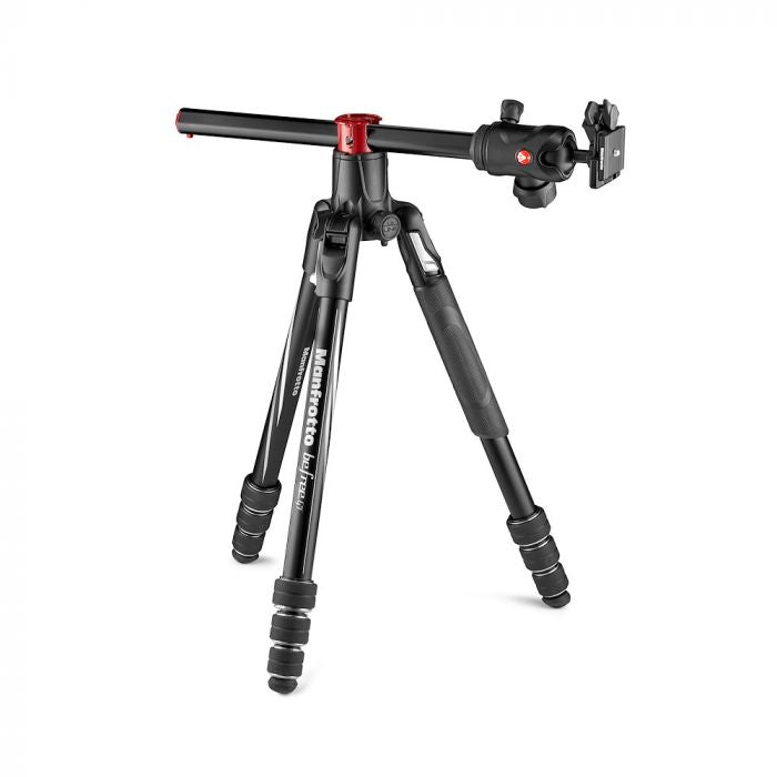 Trépied Befree GT XPRO en Aluminium avec Colonne Horizontale et Tête MH496-BH