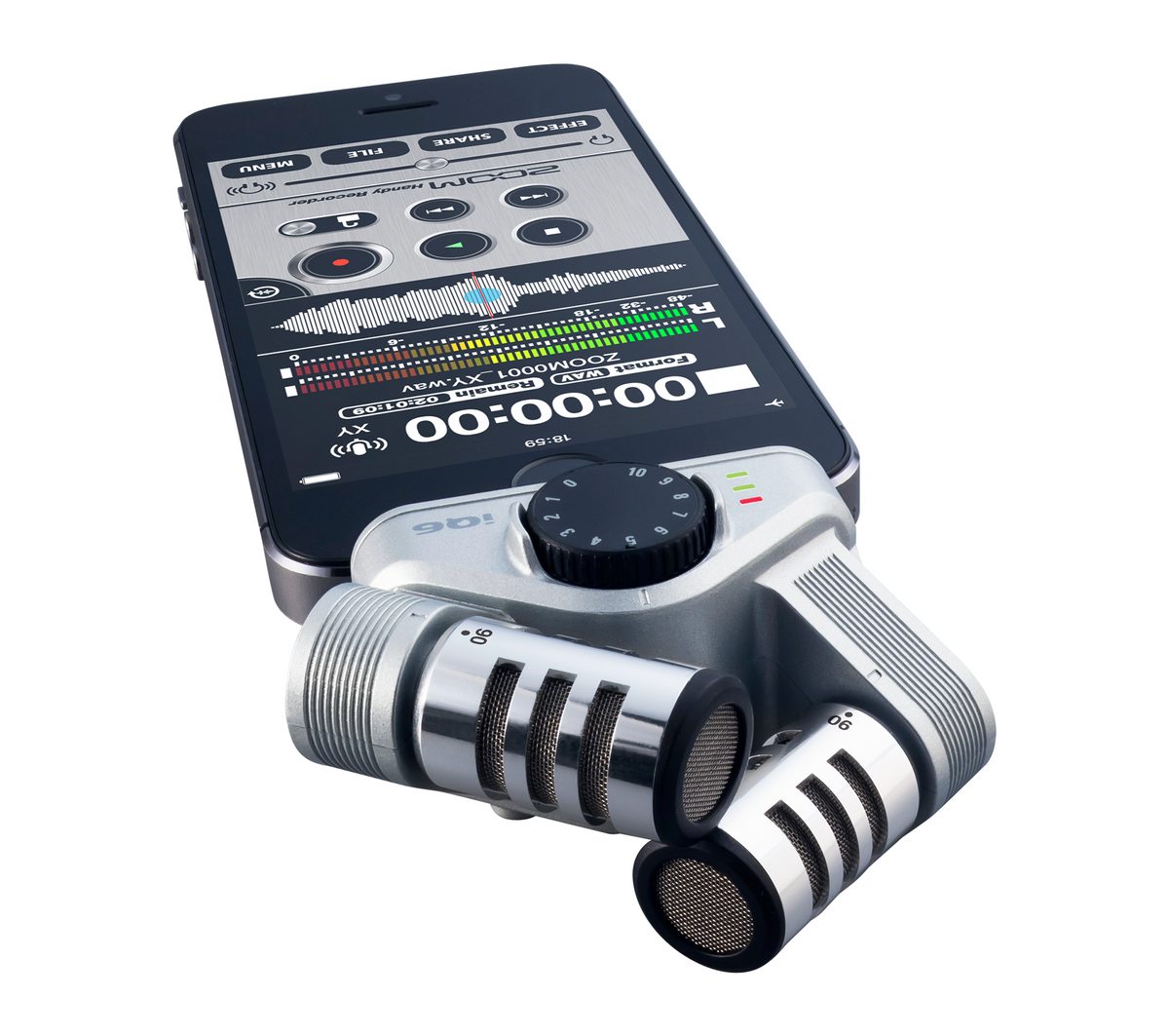 Microphone Stéréo X/Y IQ6 pour iPhone