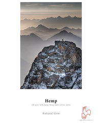 Papier Hemp Fibre Naturelle 8.5x11po (25 Feuilles)