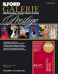 Prestige Smooth Pearl 8.5x11" (250 Sheets)