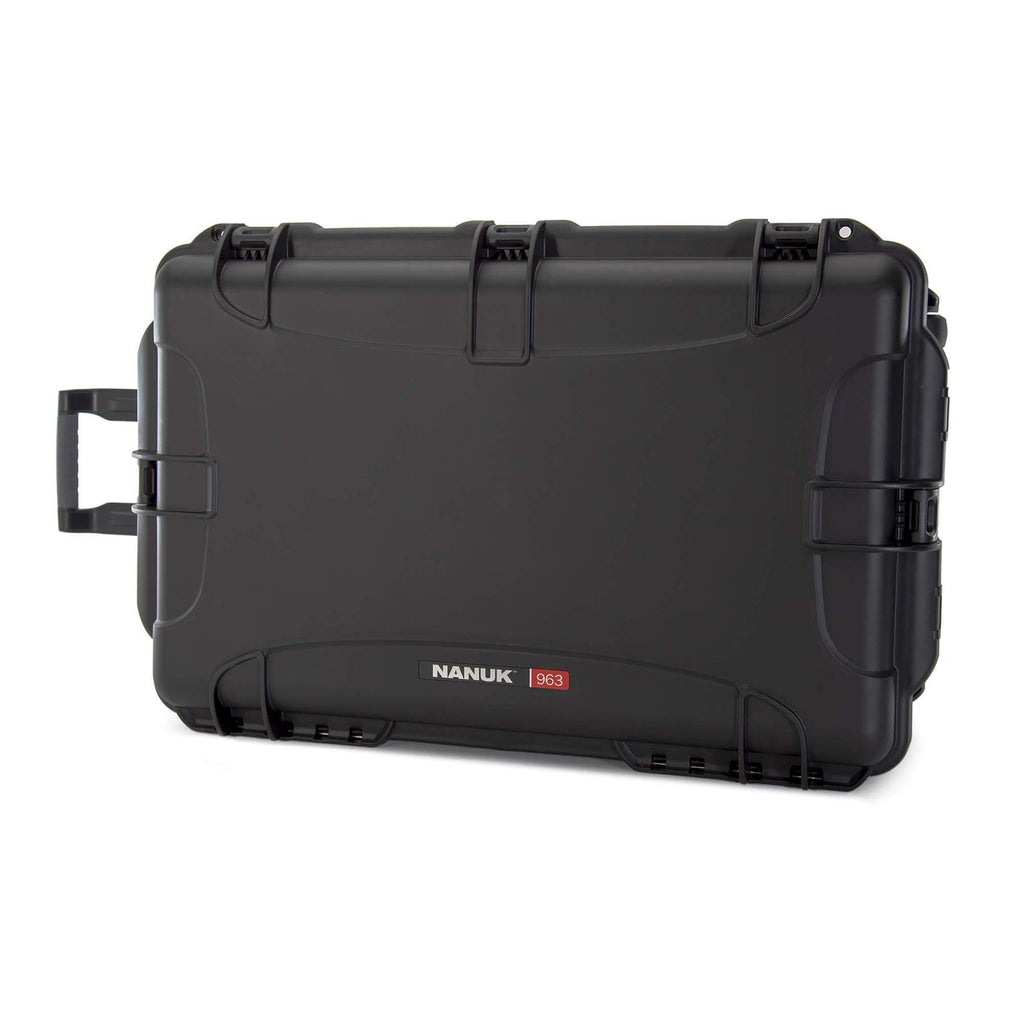 Valise Rigide à Roulettes Nanuk 963 avec Mousse (Noir)