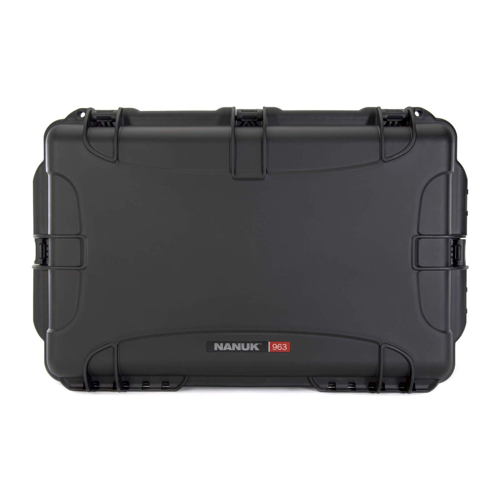 Valise Rigide à Roulettes Nanuk 963 avec Mousse (Noir)