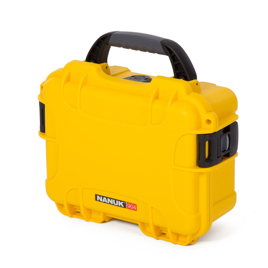 Valise Rigide Nanuk 904 avec Mousse (Jaune)