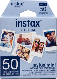 Instax Mini Instant Film (5 Pack of 10 Sheets)