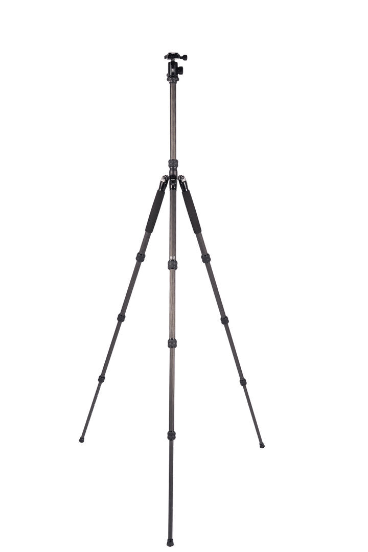 Trépied en Fibre de Carbone Traveler 7C avec Tête à Rotule E-10