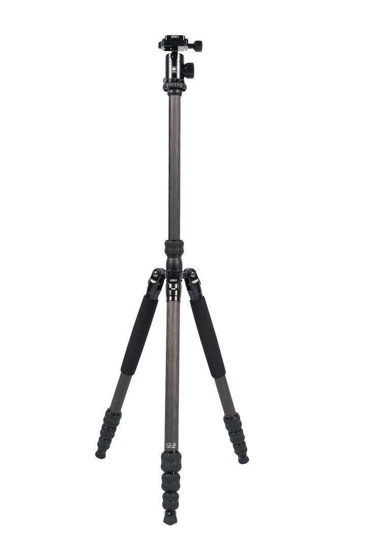 Trépied en Fibre de Carbone Traveler 7C avec Tête à Rotule E-10