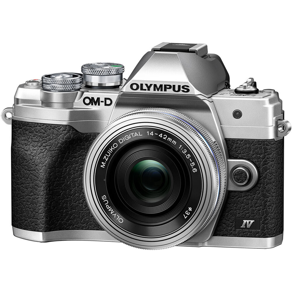 OM-D E-M10 Mark IV avec ED 14-42mm f/3.5-5.6 EZ (Argent)