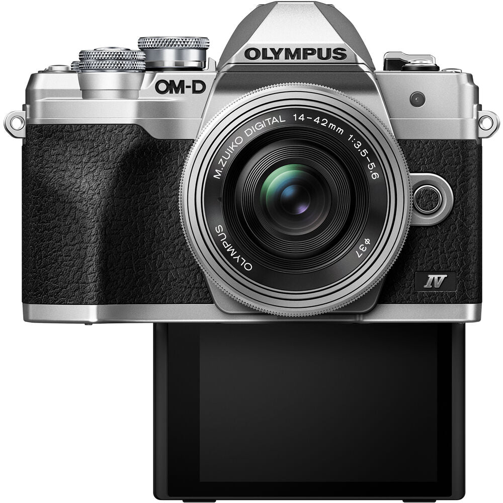 OM-D E-M10 Mark IV avec ED 14-42mm f/3.5-5.6 EZ (Argent)