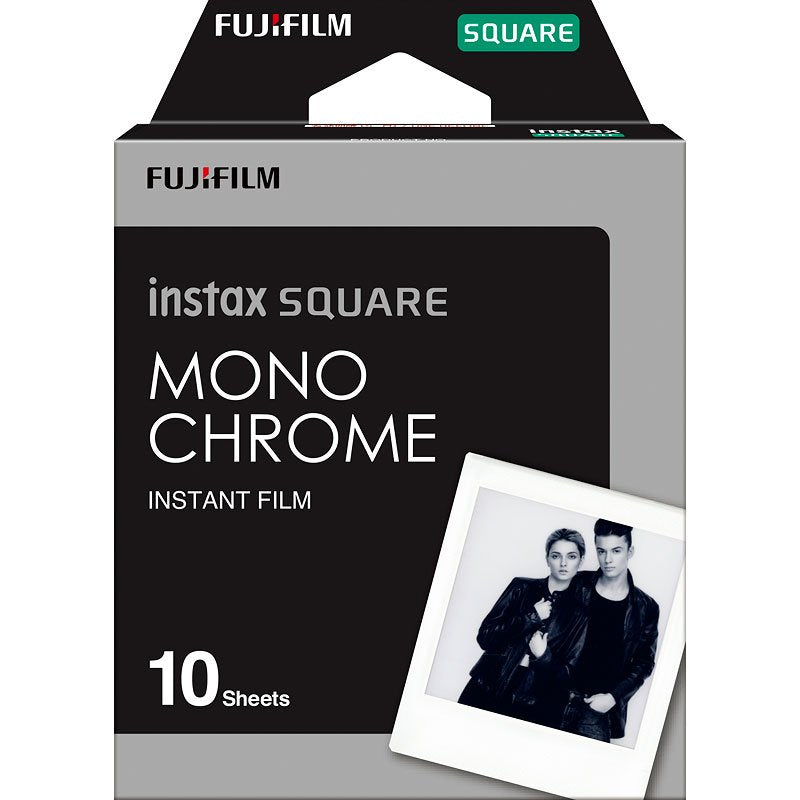 Instax Square 2 - Film instantané Instax Square Monochrome (10 Feuilles)