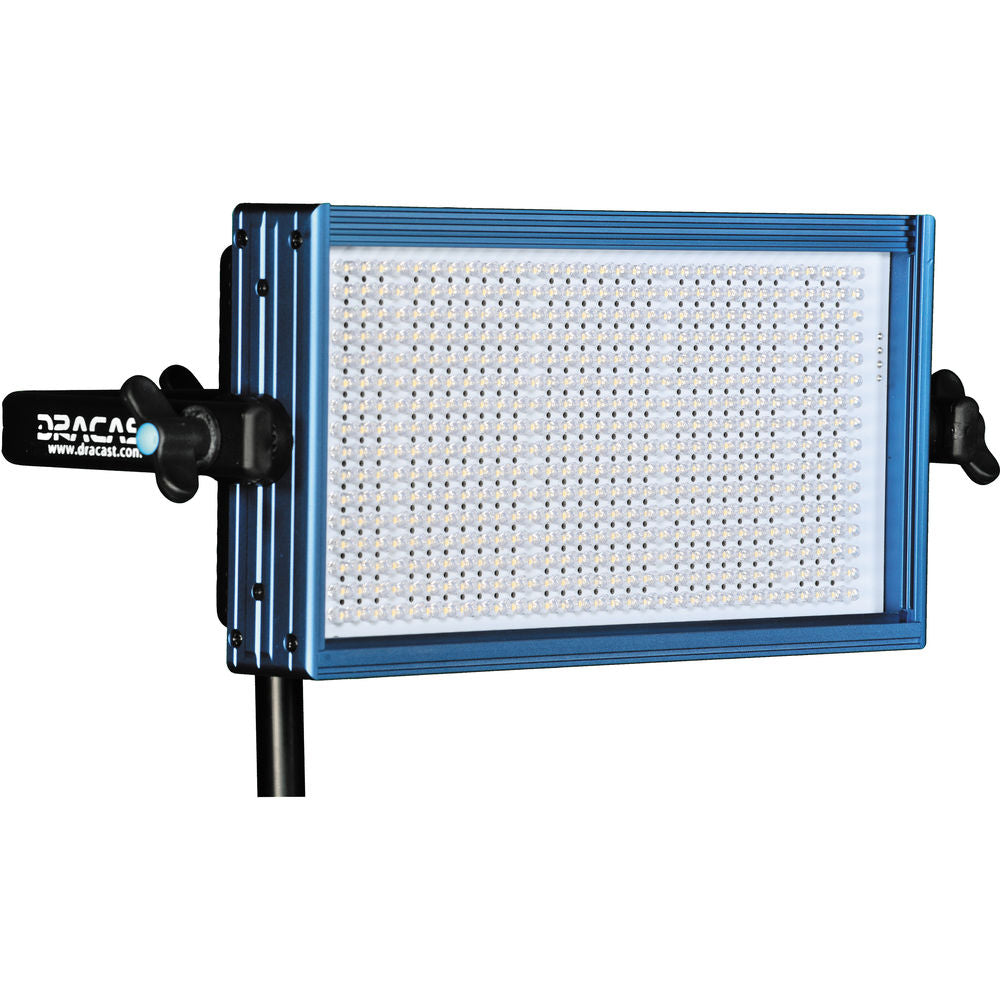 Dracast LED500 Pro Ensemble de 2 Lumières du Jour LED avec Monture V pour Pile et Trépieds (5600K)