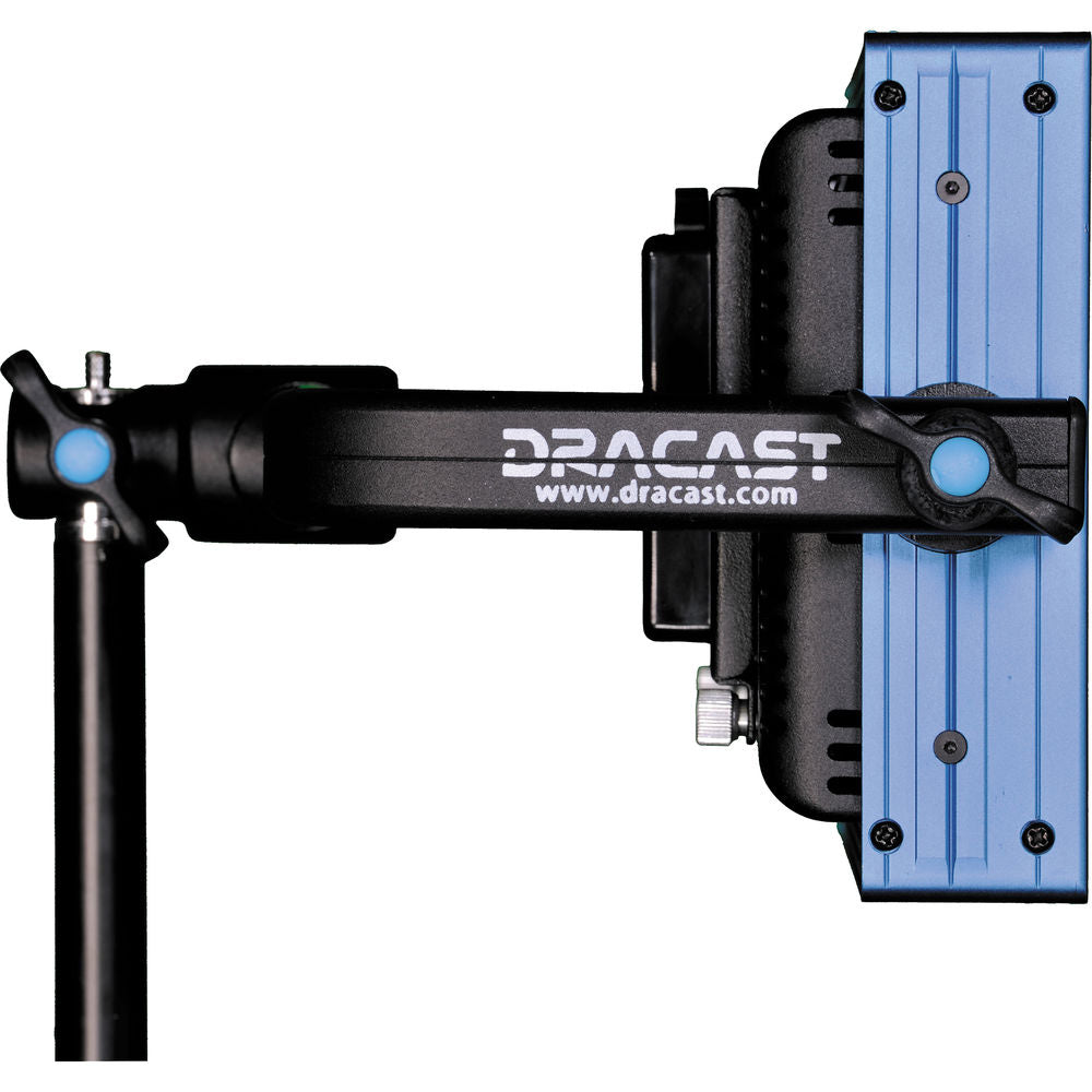 Dracast LED500 Pro Ensemble de 2 Lumières du Jour LED avec Monture V pour Pile et Trépieds (5600K)