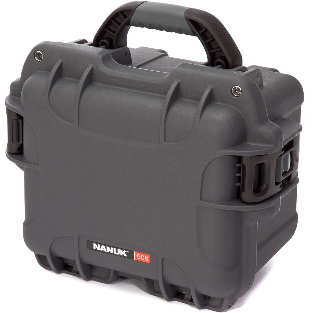 Valise Rigide Nanuk 908 avec Mousse (Graphite)