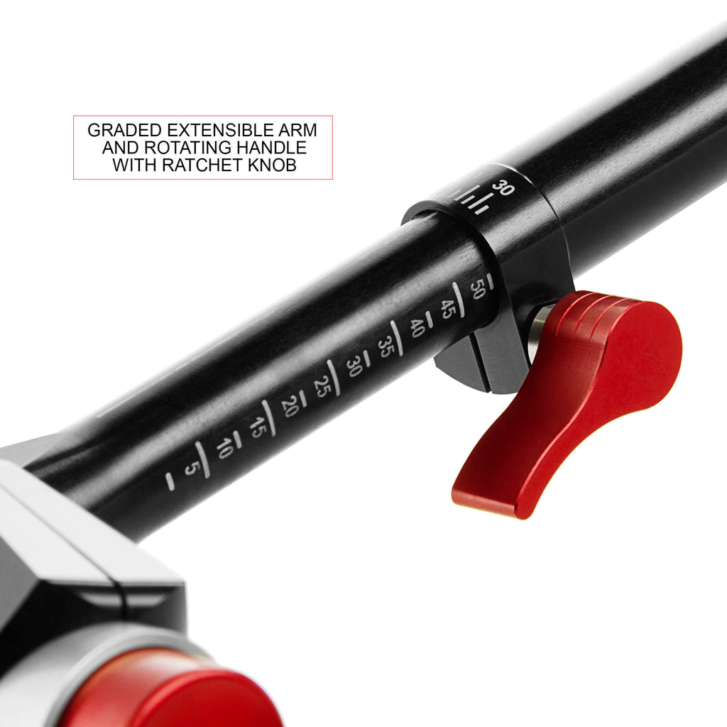 Single Telescopic Handle wit Arri Rosette left side