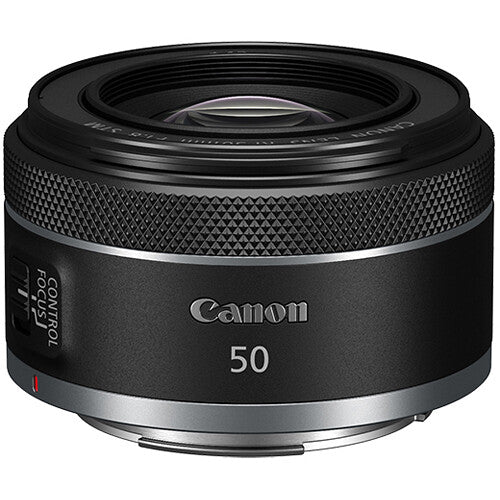 EOS R100 Mirrorless Camera with 18-45mm and 75-300mm Lenses - RF 50mm f/1.8 STM