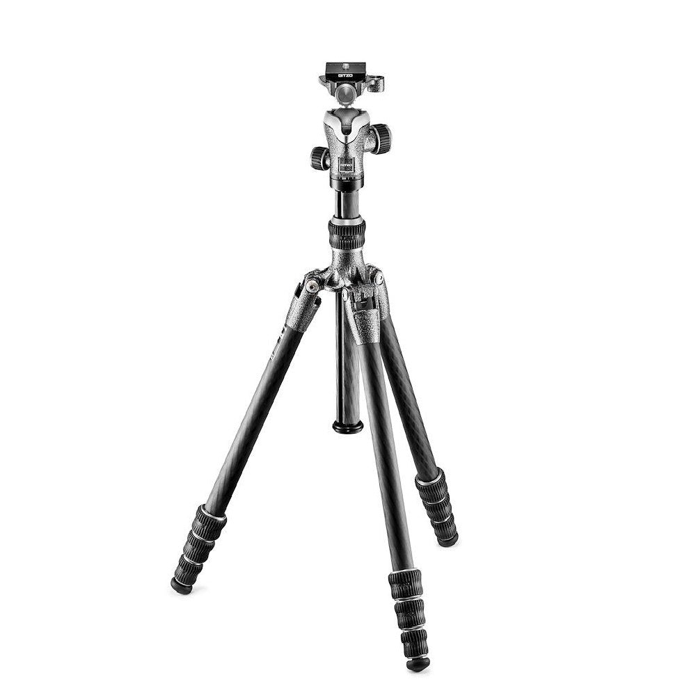Gitzo GK0545T-82TQD Trépied en Fibre de Carbone Traveler Série 0 avec Tête