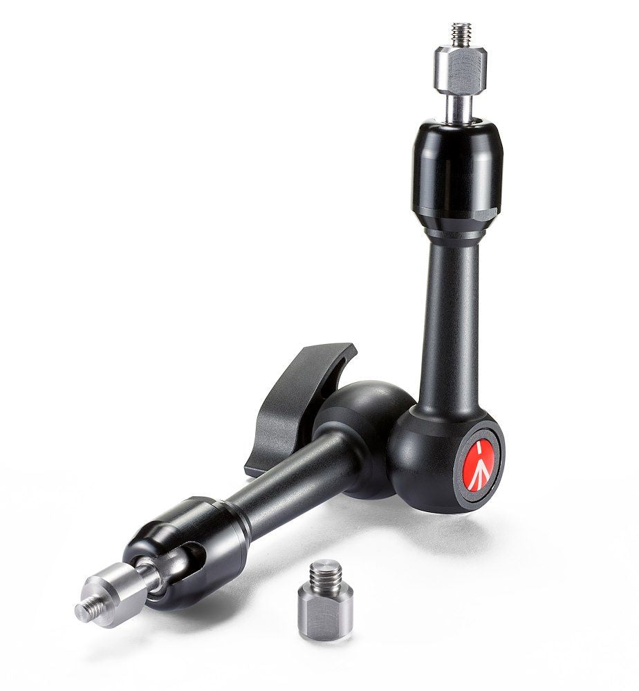 Variable friction arm with interchangeable 1/4” attach