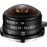 4mm f/2.8 Circular Fisheye for MFT