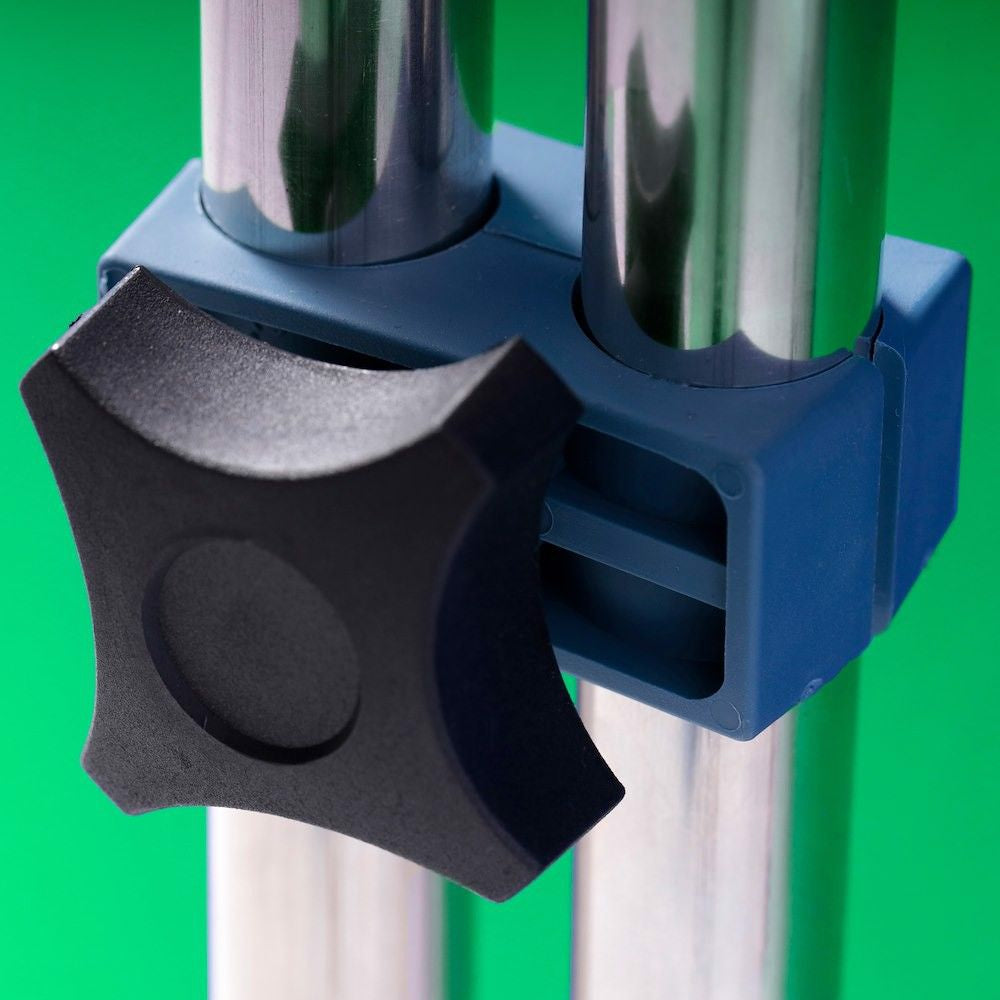 Fond de Scène Chroma Key Vert avec Cadre en aluminium (4 x 2.9m)
