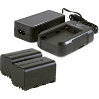 Ensemble 2 piles et chargeur Power kit V2