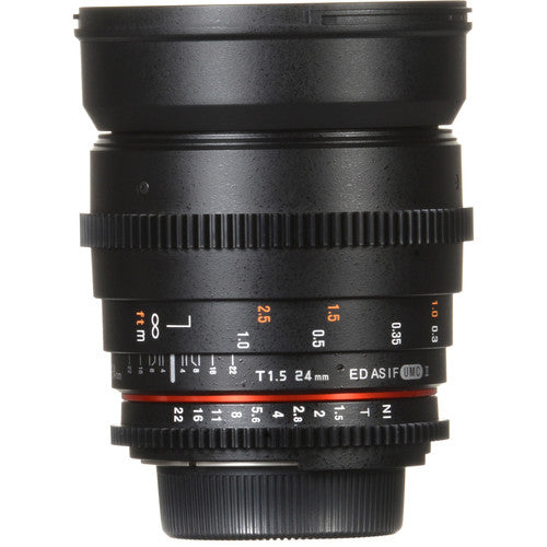 24mm T1.5 Cine DS pour Nikon F