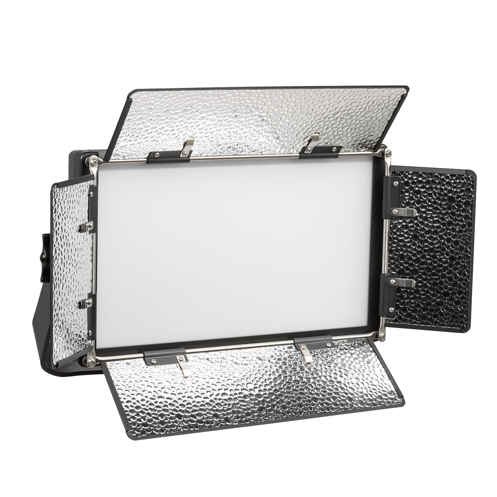 Lyra Ensemble 5 Lumières Bicolore LED avec Plaque Gold et Monture V pour Piles et Supports