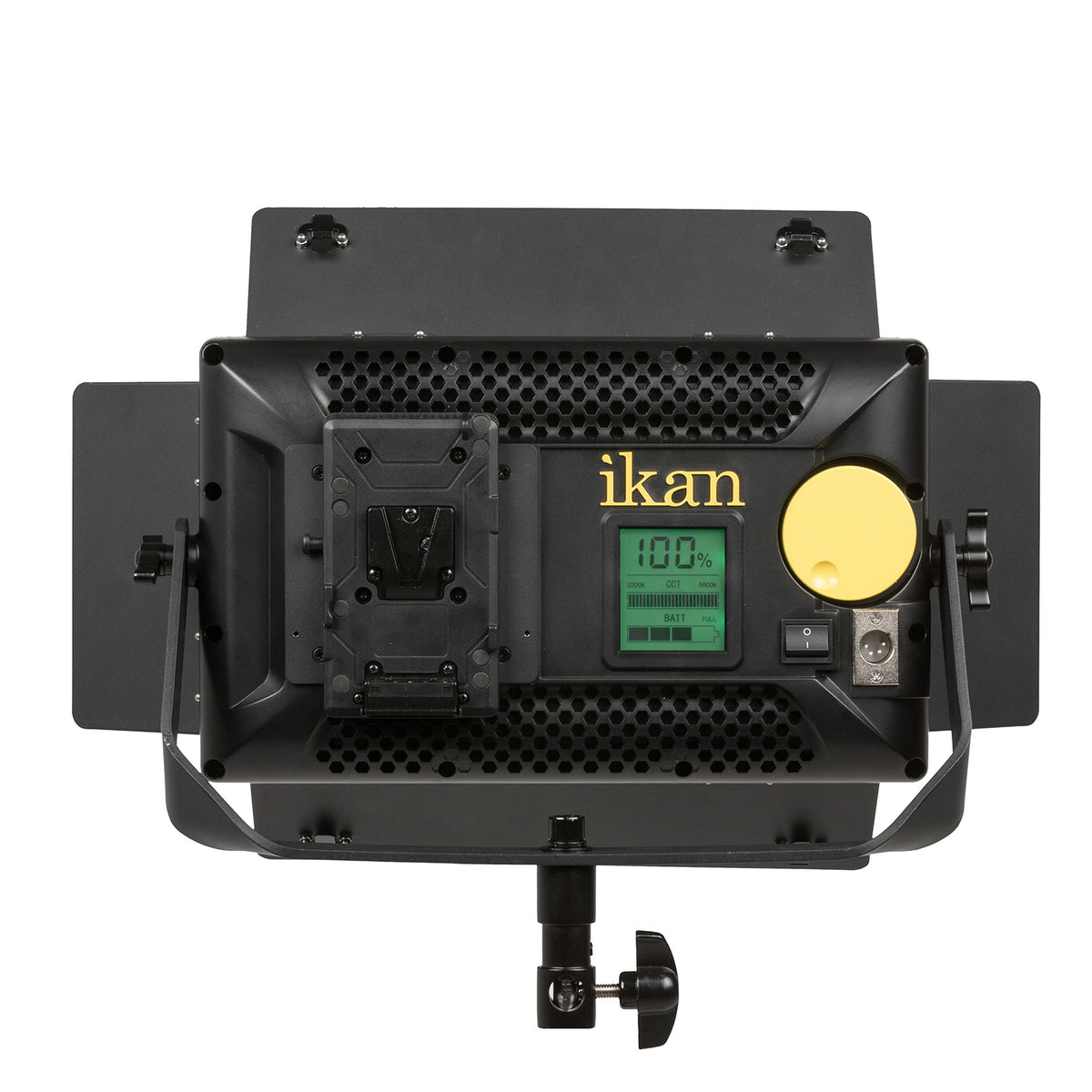 Lyra Ensemble 5 Lumières Bicolore LED avec Plaque Gold et Monture V pour Piles et Supports