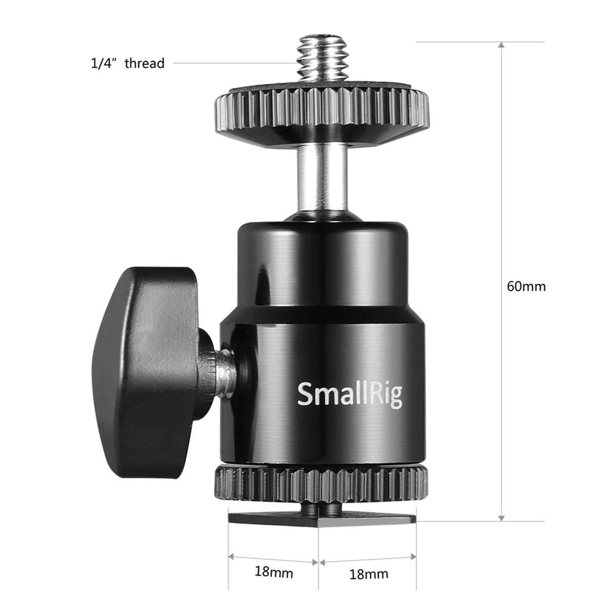 Tête avec support 1/4po pour sabot (Paquet de 2)