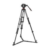 504X Fluid Video Head with Aluminum Twin Leg Tripod