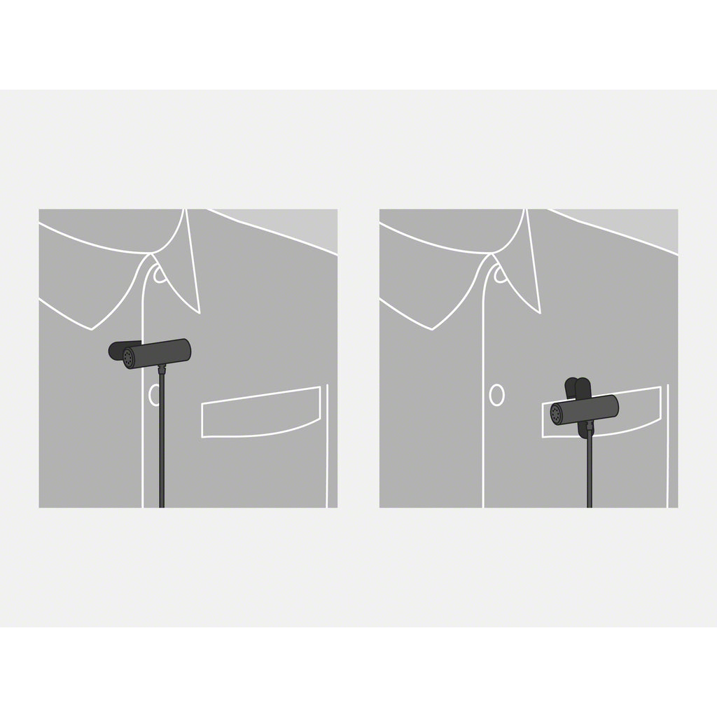ECM-LV1 Stereo Lavalier Microphone